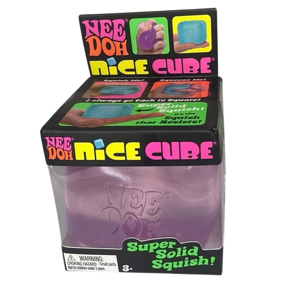 Nee Doh Nice Ice Baby Mini Solid Squishy Toy singles